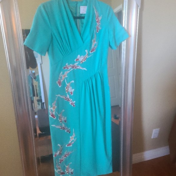 Stella Jean Dresses Stella Jean Embroidered Midi Dress Poshmark